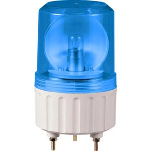 Đèn xoay cảnh báo QLIGHT S80U-BZ-220-B 220VAC D80 có còi màu xanh