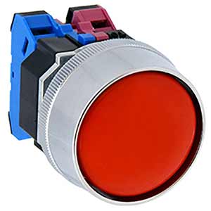 Nút nhấn nhả không đèn IDEC ABGD301NR D30 1NC (Đỏ)