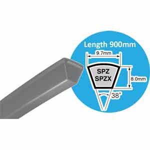 Dây curoa MITSUBOSHI SPZ900