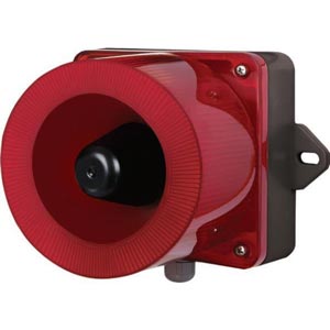 Đèn còi báo động QWCD35-12/24-R Qlight màu đỏ, 31 âm báo