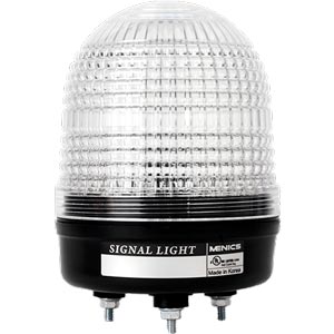 Đèn báo chớp nháy LED D86mm AUTONICS MS86L-FFF-C 90...240VAC; Trong suốt; Chỉ có đèn; Cỡ Lens: D86mm; Sáng liên tục, Sáng nhấp nháy