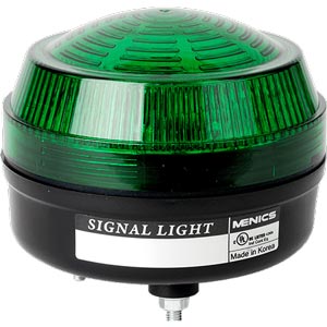 Đèn báo chớp nháy LED D86mm AUTONICS MS86L-FFF-G-F 90...240VAC; Xanh lá; Chỉ có đèn; Cỡ Lens: D86mm; Sáng liên tục, Sáng nhấp nháy