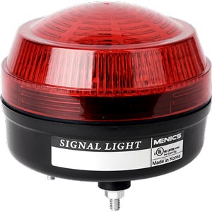 Đèn báo chớp nháy LED D86mm AUTONICS MS86L-F02-R-F 24VAC, 24VDC; Màu đỏ; Chỉ có đèn; Cỡ Lens: D86mm; Sáng liên tục, Sáng nhấp nháy