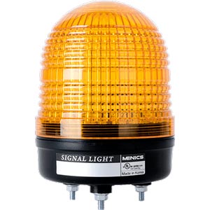 Đèn báo chớp nháy LED D86mm AUTONICS MS86L-FFF-Y 90...240VAC; Màu vàng; Chỉ có đèn; Cỡ Lens: D86mm; Sáng liên tục, Sáng nhấp nháy