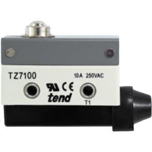 Công tắc hành trình TEND TZ-7100 Pin plunger; SPDT; 10A at 250VAC, 8A at 30VDC; 5.88N; 54mm; 42mm; 21.4mm