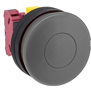 Nút nhấn nhả không đèn IDEC HW1B-M501B D22 1NC (Đen)