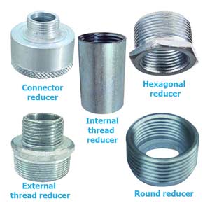 Đầu giảm cho IMC-RSC-BS31-BS4568-JIS loại C CVL DG51 51-39(31-25)mm; Aluminum alloy, Brass, Steel; Kiểu nối với ống: Twist in; Ứng dụng: Flexible plasticl conduit
