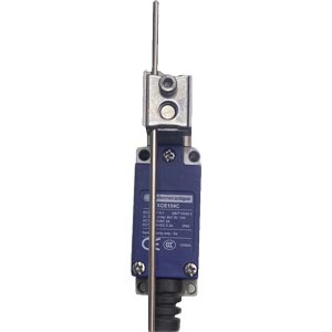 Công tắc hành trình SCHNEIDER XCE154C Adjustable rod lever; SPST (1NC), SPST (1NO); 0.3A at 220VDC, 3A at 250VAC; 7.5N; 28mm; 64mm; 25mm