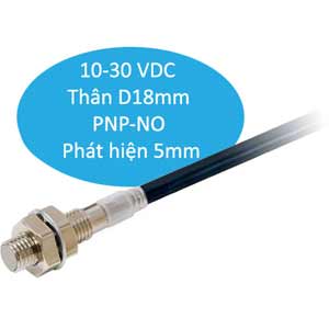 E2E-X5B1D18 2M Cảm biến từ 3 dây PNP Omron chính hãng