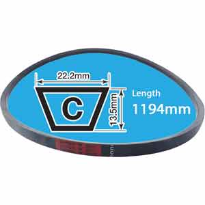 C47 Bando Dây curoa chịu nhiệt - Giao hàng toàn quốc