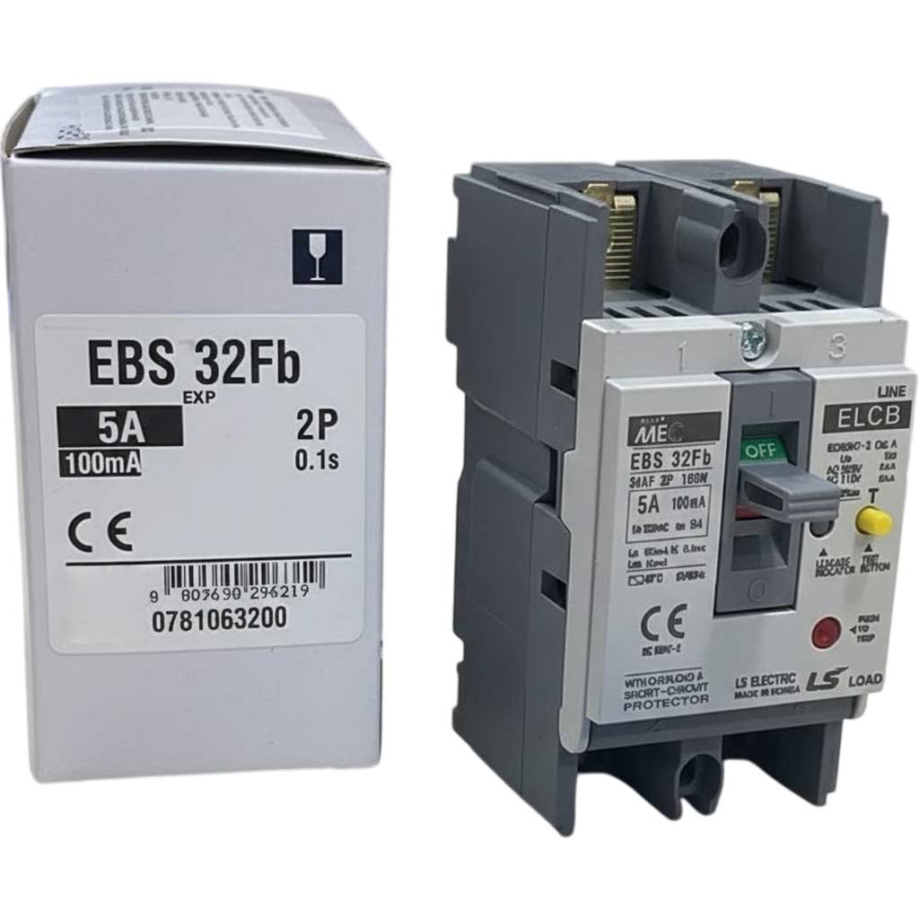 Aptomat chống giật (ELCB) LS EBS32Fb 5A 100mA