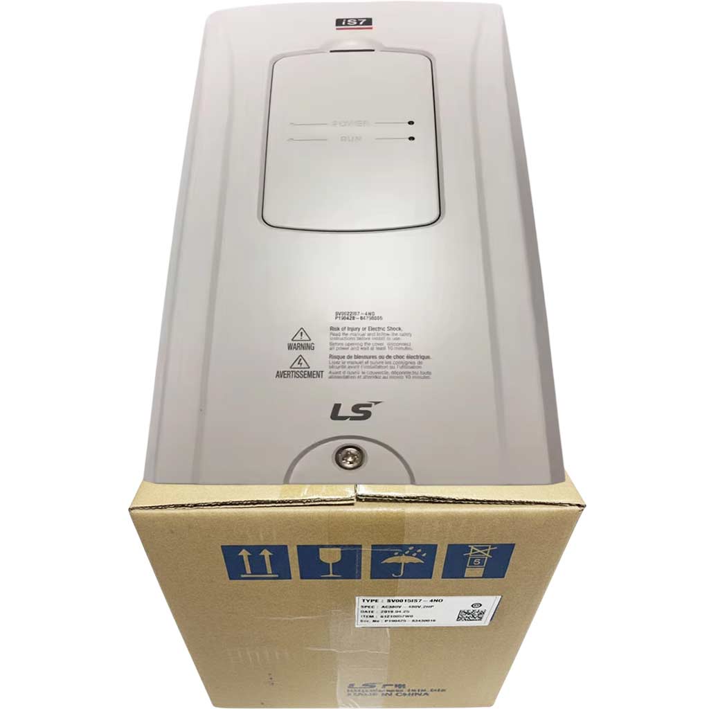 SV0015IS7-4NO Biến tần LS 3 pha 380VAC 1.5kW 4A/6A 400Hz