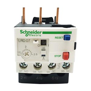 LRD07 | Relay nhiệt Schneider | 690 VAC, 1NO+1NC, 50/60Hz