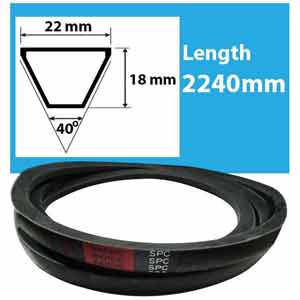 SPC2240 Dây curoa cao su Bando size SPC - Tư vấn 24/7