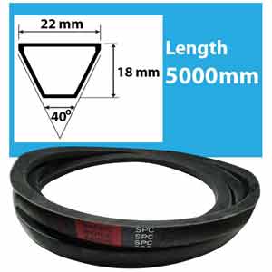 Dây curoa SPC5000 BANDO chính hãng, đặt mua tại đây