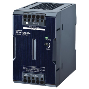 Bộ nguồn chuyển mạch OMRON S8VK-S12024 Nguồn cấp: 100...240VAC; Số đầu ra: 1; 24VDC; 5A; 120W; Lắp thanh ray DIN