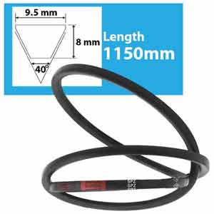 Curoa belt SPZ1150 Bando bản V size SPZ | Chính hãng