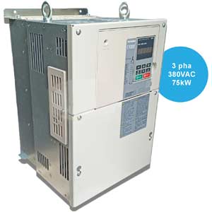 CIMR-ET4A0139AAA Biến tần Yaskawa 3 pha 380VAC 75kW 139A 200Hz