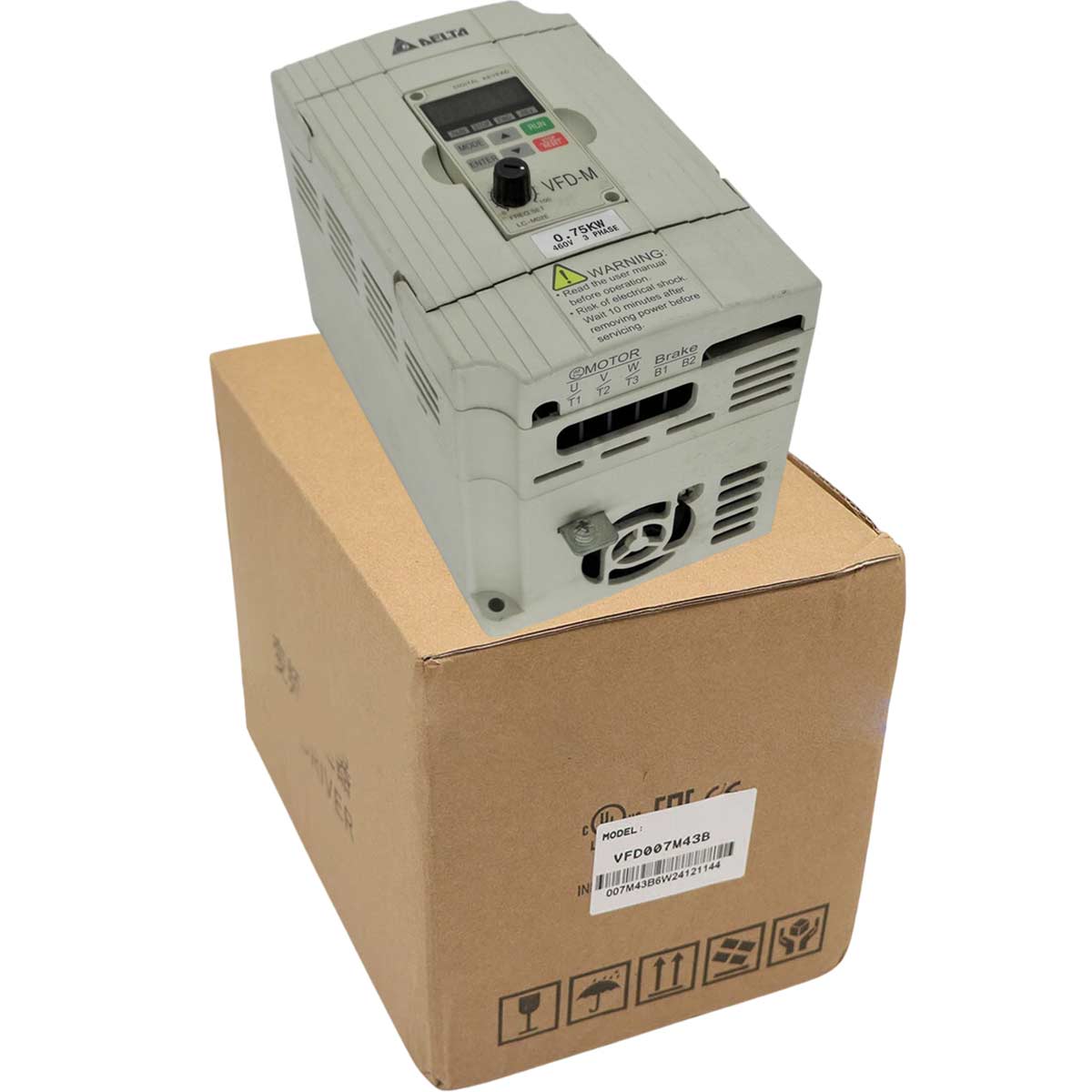 VFD007M43B Delta Biến tần 3 pha 460VAC 0.75kW