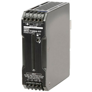 Bộ nguồn chuyển mạch OMRON S8VK-T12024-400 Số đầu ra: 1; 24VDC; 5A; 120W; Lắp thanh ray DIN