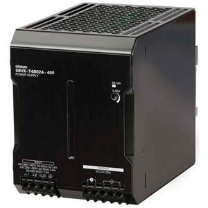 Bộ nguồn chuyển mạch OMRON S8VK-T48024-400 Nguồn cấp: 380...480VAC, 450...600VDC; Số đầu ra: 1; 24VDC; 20A; 480W; Lắp thanh ray DIN