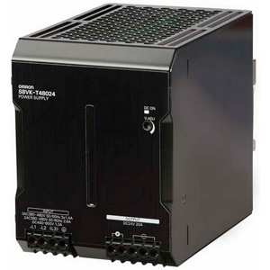 Bộ nguồn chuyển mạch OMRON S8VK-T48024 Nguồn cấp: 380...480VAC, 450...600VDC; Số đầu ra: 1; 24VDC; 20A; 480W; Lắp thanh ray DIN