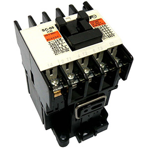 Khởi động từ (Contactor) FUJI SC-05 AC440V 1A1B Dòng điện (Ie): 12A; Số cực: 3P; Tiếp điểm chính: 3NO; Cuộn dây: 415...440VAC; Tiếp điểm phụ: 1NO+1NC