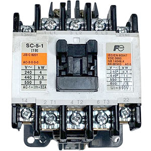 Khởi động từ (Contactor) SC-5-1 AC110V 1A1B Fuji - 3P - 11kW