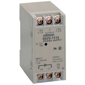 Bộ nguồn OMRON S82S-7315 DC 15V0.2A Số đầu ra: 1; 15VDC; 0.2A; 3W; Lắp thanh ray DIN, Lắp gá
