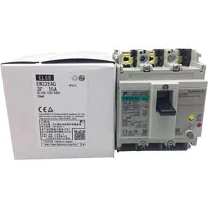 Aptomat khối chống giật 3 pha (ELCB) FUJI EW32EAG-3P015B 15A 30mA