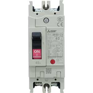 Aptomat khối (MCCB) MITSUBISHI NF63-CV 2P 40A 7.5KA .