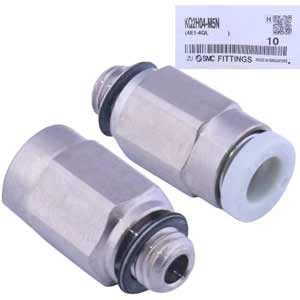 KQ2H04-M5N Đầu nối khí ren ngoài 4mm SMC