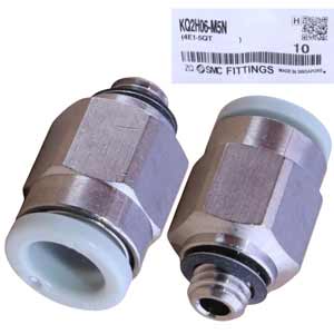 KQ2H06-M5N Đầu nối khí ren ngoài 6mm SMC