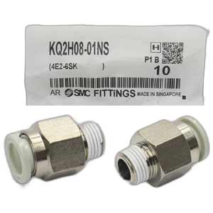 KQ2H08-01NS Đầu nối khí ren ngoài 8mm SMC