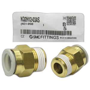 KQ2H12-03AS Đầu nối khí ren ngoài 12mm SMC