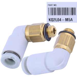 KQ2L04-M5A Co nối khí nén ren ngoài 4mm SMC