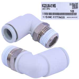 KQ2L06-01NS Co nối khí nén ren ngoài 6mm SMC