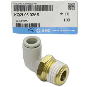 KQ2L06-02AS Co nối khí nén ren ngoài 6mm SMC