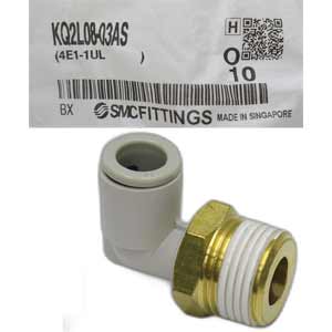 KQ2L08-03AS Co nối khí nén ren ngoài 8mm SMC