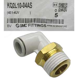 KQ2L10-04AS Co nối khí nén ren ngoài 10mm SMC