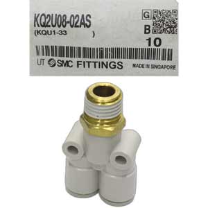 KQ2U08-02AS Đầu nối hạt bắp ren ngoài 8mm SMC