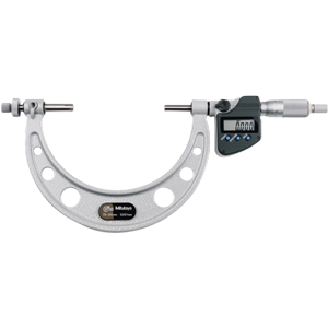 Panme đo ngoài điện tử đo bánh răng (loại đầu đe và đầu trục chính dạng bi có thể hoán đổi cho nhau) MITUTOYO 324-254-30