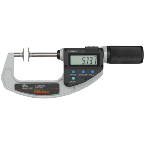 Panme đo ngoài điện tử dạng đầu đo đĩa (loại trục chính không quay) MITUTOYO 369-411-20