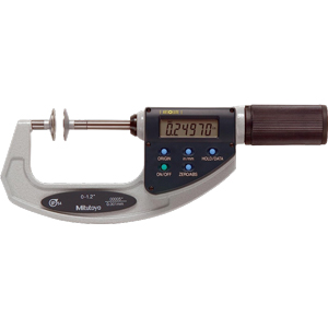Panme đo ngoài điện tử dạng đầu đo đĩa (loại trục chính không quay) MITUTOYO 369-421-20