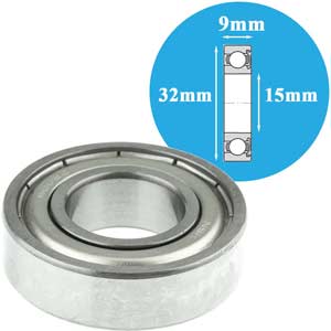 Vòng bi cầu thông thường NSK 6002Z