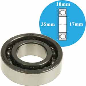 Vòng bi cầu thông thường NSK 6003C3