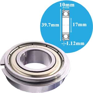 Vòng bi cầu thông thường NSK 6003ZZNR