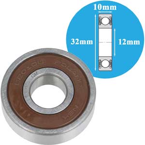 Vòng bi cầu thông thường NSK 6201DDUCM