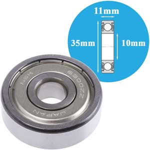 Vòng bi cầu thông thường NSK 6300ZZ