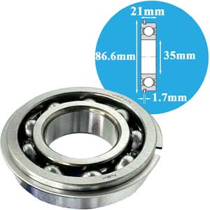 Vòng bi cầu thông thường NSK 6307NRC3